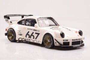 Porsche 911 964 RWB Coast Cycle GT Spirit 1:18 GT410 Gyanta – 4. kép a 6-ből