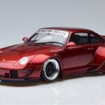 Porsche 911 964 RWB Duck Tail Candy Apple GT Spirit 1:18 GT759 Gyanta