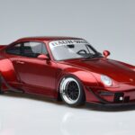 Porsche 911 964 RWB Duck Tail Candy Apple GT Spirit 1:18 GT759 Gyanta - image 4 of 6