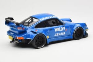Porsche 911 964 RWB Osho Arrow Kék GT Spirit 1:18 GT448 Gyanta – 2. kép a 6-ből