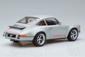 Porsche 911 964 Singer Szürke GT Spirit 1:18 GT088 Gyanta – 2. kép a 6-ből