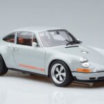 Porsche 911 964 Singer Szürke GT Spirit 1:18 GT088 Gyanta - image 4 of 6