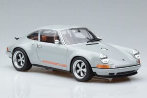 Porsche 911 964 Singer Szürke GT Spirit 1:18 GT088 Gyanta – 4. kép a 6-ből