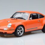 Porsche 911 964 Singer Narancssárga Különleges Kiadás GT Spirit 1:18 ZM049 Gyanta
