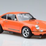 Porsche 911 964 Singer Narancssárga Különleges Kiadás GT Spirit 1:18 ZM049 Gyanta - image 4 of 6