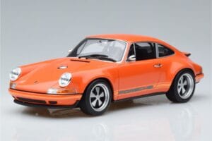 Porsche 911 964 Singer Narancssárga Különleges Kiadás GT Spirit 1:18 ZM049 Gyanta