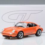 Porsche 911 964 Singer Narancssárga Különleges Kiadás GT Spirit 1:18 ZM049 Gyanta - image 6 of 6