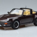 Porsche 911 964 Turbo Targa Barna Norev 1:18 187665 Fém