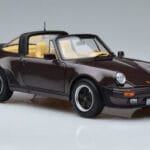 Porsche 911 964 Turbo Targa Barna Norev 1:18 187665 Fém - image 6 of 8
