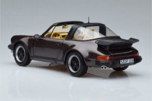 Porsche 911 964 Turbo Targa Barna Norev 1:18 187665 Fém – 7. kép a 8-ből