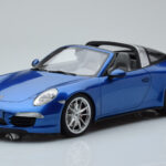 Porsche 911 991 4S Targa Kék GT Spirit 1:18