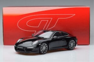 Porsche 911 991 Carrera 4 Black Edition GT Spirit 1:18 GT114 Gyanta – 6. kép a 6-ből