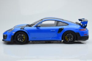 Porsche 911 GT2 RS 991.2 Weissach Package Kék Fekete Magnézium Felnik Minichamps 1:18 153068316 Fém – 3. kép a 6-ből