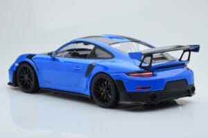 Porsche 911 GT2 RS 991.2 Weissach Package Kék Fekete Magnézium Felnik Minichamps 1:18 153068316 Fém – 5. kép a 6-ből