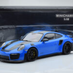 Porsche 911 GT2 RS 991.2 Weissach Package Kék Fekete Magnézium Felnik Minichamps 1:18 - image 6 of 6