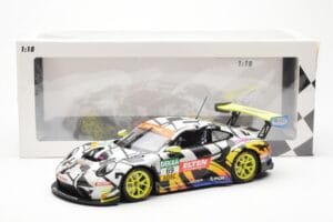 Porsche 911 991.2 GT3 R #69 Team Iron Force Racing Ring Police L. Luhr / M. Holzer ADAC GT Masters 2019 Minichamps 1:18 15319 – 6. kép a 6-ből