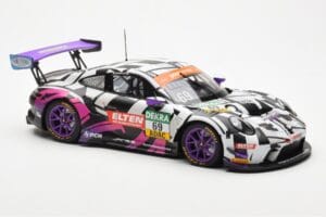 Porsche 911 991.2 GT3 R #69 Team Iron Force Racing Ring Police L. Luhr / J. Slooten ADAC GT Masters 2019 Minichamps 1:18 1531 – 6. kép a 6-ből