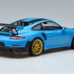 Porsche 911 991.2 GT3 RS Weissach Package Miami Kék Arany Felnik Minichamps 1:18 153068310 Fém - image 2 of 6