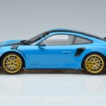 Porsche 911 991.2 GT3 RS Weissach Package Miami Kék Arany Felnik Minichamps 1:18 153068310 Fém - image 3 of 6