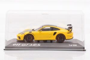 Porsche 911 991.2 GT3 RS Sárga Minichamps 1:43 WAX02020085