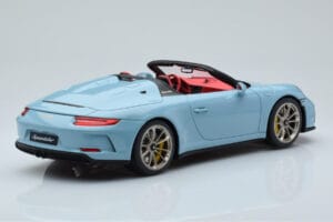 Porsche 911 991.2 Speedster Meissen Kék GT Spirit 1:18 GT408 Gyanta – 2. kép a 6-ből