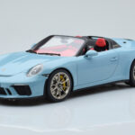 Porsche 911 991.2 Speedster Meissen Kék GT Spirit 1:18