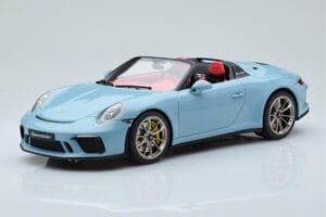 Porsche 911 991.2 Speedster Meissen Kék GT Spirit 1:18 GT408