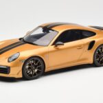 Porsche 911 991.2 Turbo S Exclusive Arany GT Spirit 1:18 GT444