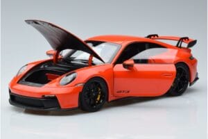 Porsche 911 992 GT3 Narancssárga Norev 1:18 187300 Fém – 2. kép a 7-ből