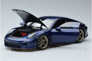 Porsche 911 992 GT3 Touring Package Kék Metál Norev 1:18 187302 Fém – 2. kép a 7-ből