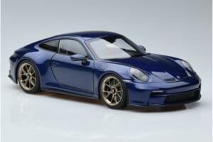 Porsche 911 992 GT3 Touring Package Kék Metál Norev 1:18 187302 Fém – 5. kép a 7-ből