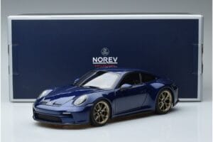 Porsche 911 992 GT3 Touring Package Kék Metál Norev 1:18 187302 Fém – 7. kép a 7-ből