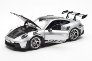 Porsche 911 992 GT3 Weissach Pack GT Ezüst Metallic Norev 1:18 187366 Fém – 2. kép a 8-ből