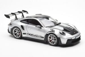 Porsche 911 992 GT3 Weissach Pack GT Ezüst Metallic Norev 1:18 187366 Fém – 6. kép a 8-ből