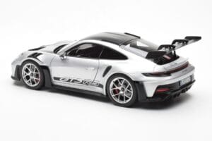 Porsche 911 992 GT3 Weissach Pack GT Ezüst Metallic Norev 1:18 187366 Fém – 7. kép a 8-ből