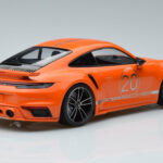 Porsche 911 992 Turbo S China 20th Anniversary Narancssárga Minichamps 1:18 - image 2 of 6