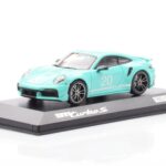 Porsche 911 992 Turbo S Mint Zöld Minichamps 1:43 - image 2 of 4