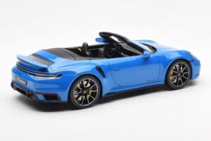 Porsche 911 992 Turbo S Shark Kék GT Spirit 1:18 GT441 Gyanta – 2. kép a 6-ből