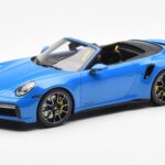 Porsche 911 992 Turbo S Shark Kék GT Spirit 1:18 GT441