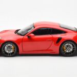 Porsche 911 992 Turbo S Sport Design Piros Minichamps 1:18 - image 4 of 8