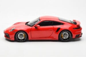 Porsche 911 992 Turbo S Sport Design Piros Minichamps 1:18 113069078 Fém – 4. kép a 8-ből