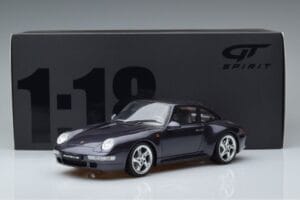Porsche 911 993 Carrera 2 Vesuvio GT Spirit 1:18 GT767 Gyanta – 6. kép a 6-ből