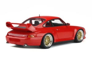 Porsche 911 993 Carrera 3.8 RSR Piros GT Spirit 1:18 GT366 Gyanta – 2. kép a 5-ből