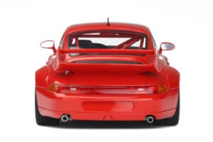 Porsche 911 993 Carrera 3.8 RSR Piros GT Spirit 1:18 GT366 Gyanta – 5. kép a 5-ből