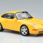 Porsche 911 993 Carrera Sárga Norev 1:18 187596 Fém - image 4 of 6