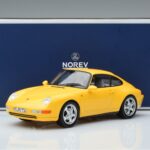 Porsche 911 993 Carrera Sárga Norev 1:18 187596 Fém - image 6 of 6