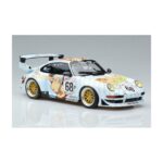 Porsche 911 993 GT2 Naked Lady #68 24 Hours of Le Mans 1998 GT Spirit 1:18 GT729 Gyanta - image 4 of 6