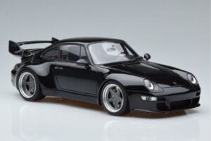 Porsche 911 993 Gunther Werks 400R Fekete GT Spirit 1:18 KJ028 Gyanta – 4. kép a 6-ből