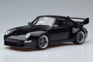 Porsche 911 993 Gunther Werks 400R Fekete GT Spirit 1:18 KJ028 Gyanta