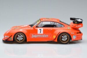 Porsche 911 993 RWB Jagermeister Asia Edition GT Spirit 1:18 KJ039 Gyanta – 3. kép a 6-ből